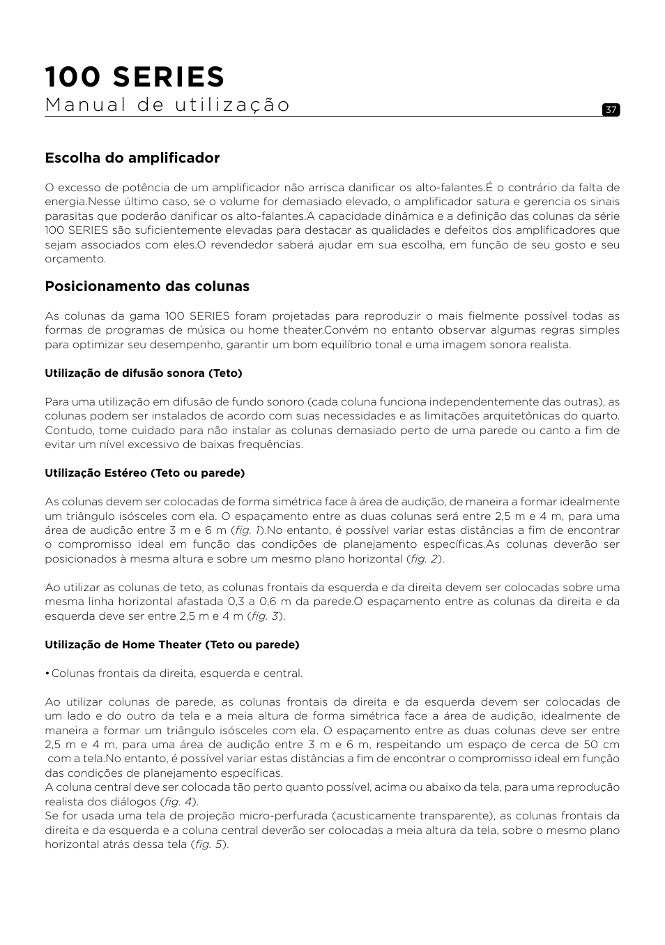 100 series | Focal 100 ICW6 6.5" 2-Way In-Wall / In-Ceiling Speaker (Single) User Manual | Page 37 / 74