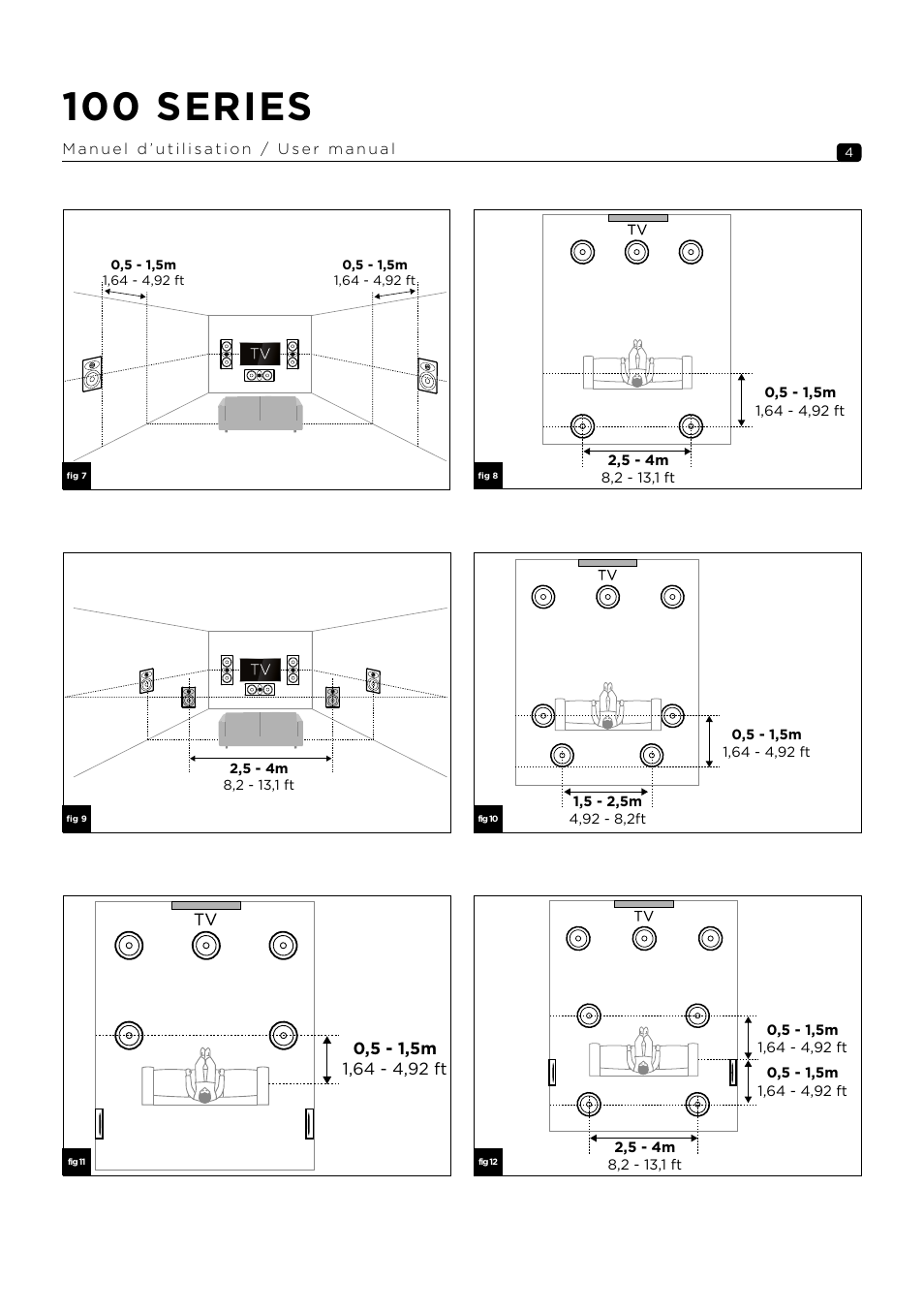 100 series | Focal 100 ICW6 6.5" 2-Way In-Wall / In-Ceiling Speaker (Single) User Manual | Page 4 / 74