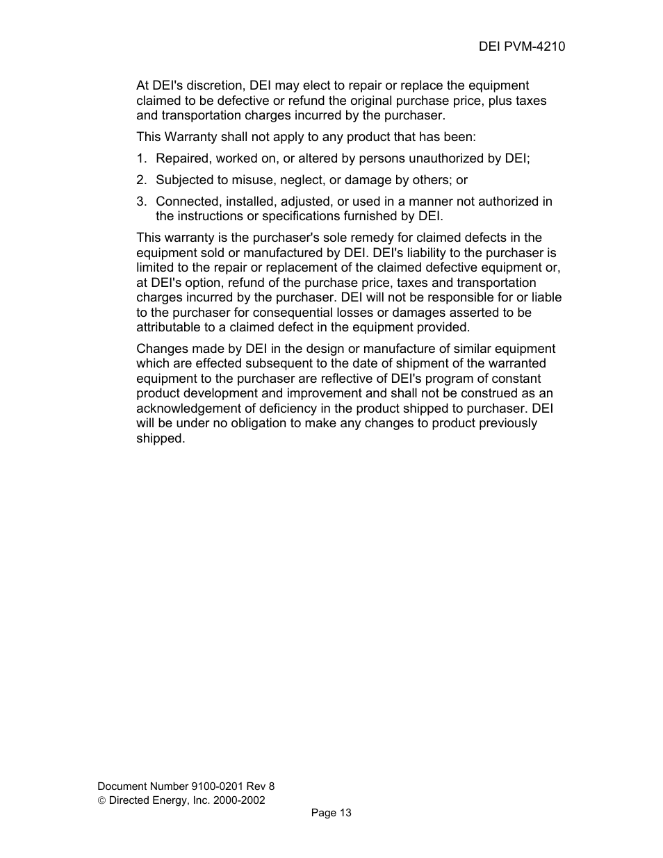 Directed Electronics PVM-4210 User Manual | Page 15 / 17