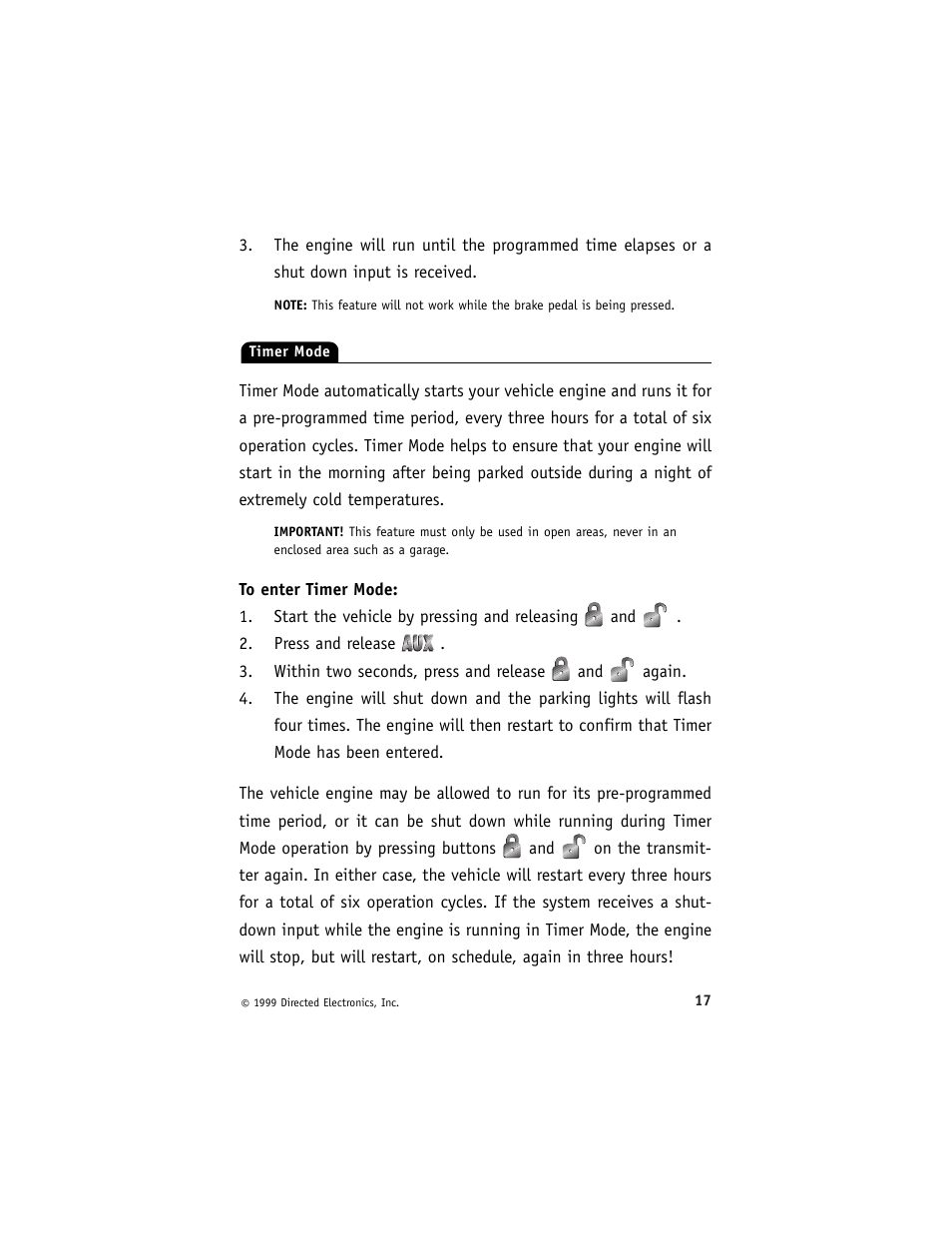 Directed Electronics ESP 540 User Manual | Page 18 / 37