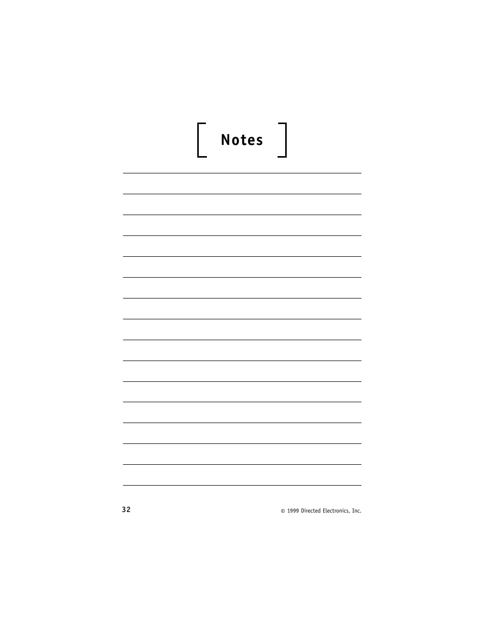 Directed Electronics ESP 540 User Manual | Page 33 / 37