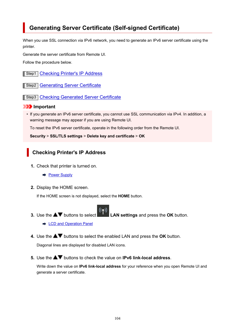 Canon imagePROGRAF PRO-300 13" Photographic Inkjet Printer User Manual | Page 104 / 650