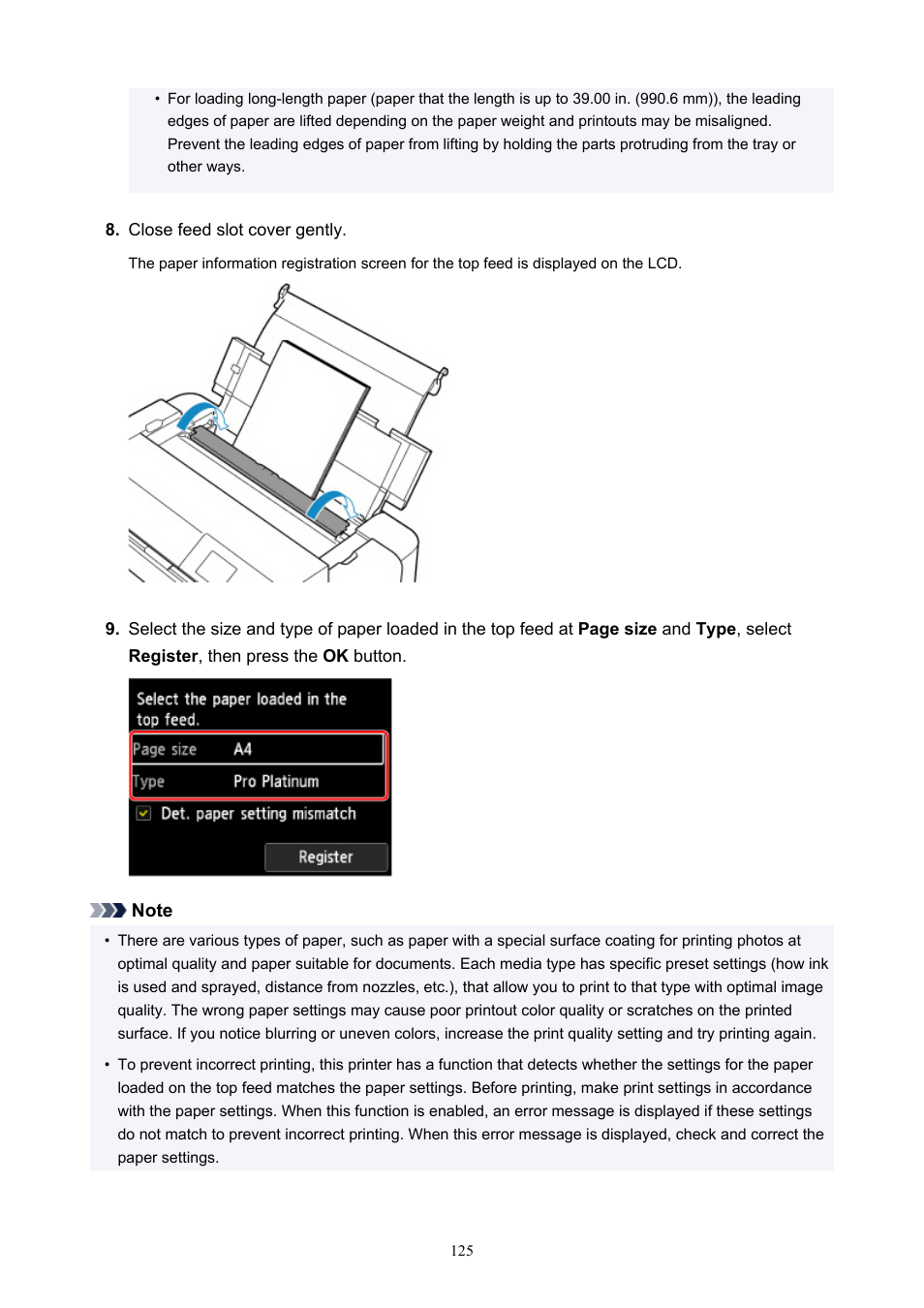 Canon imagePROGRAF PRO-300 13" Photographic Inkjet Printer User Manual | Page 125 / 650