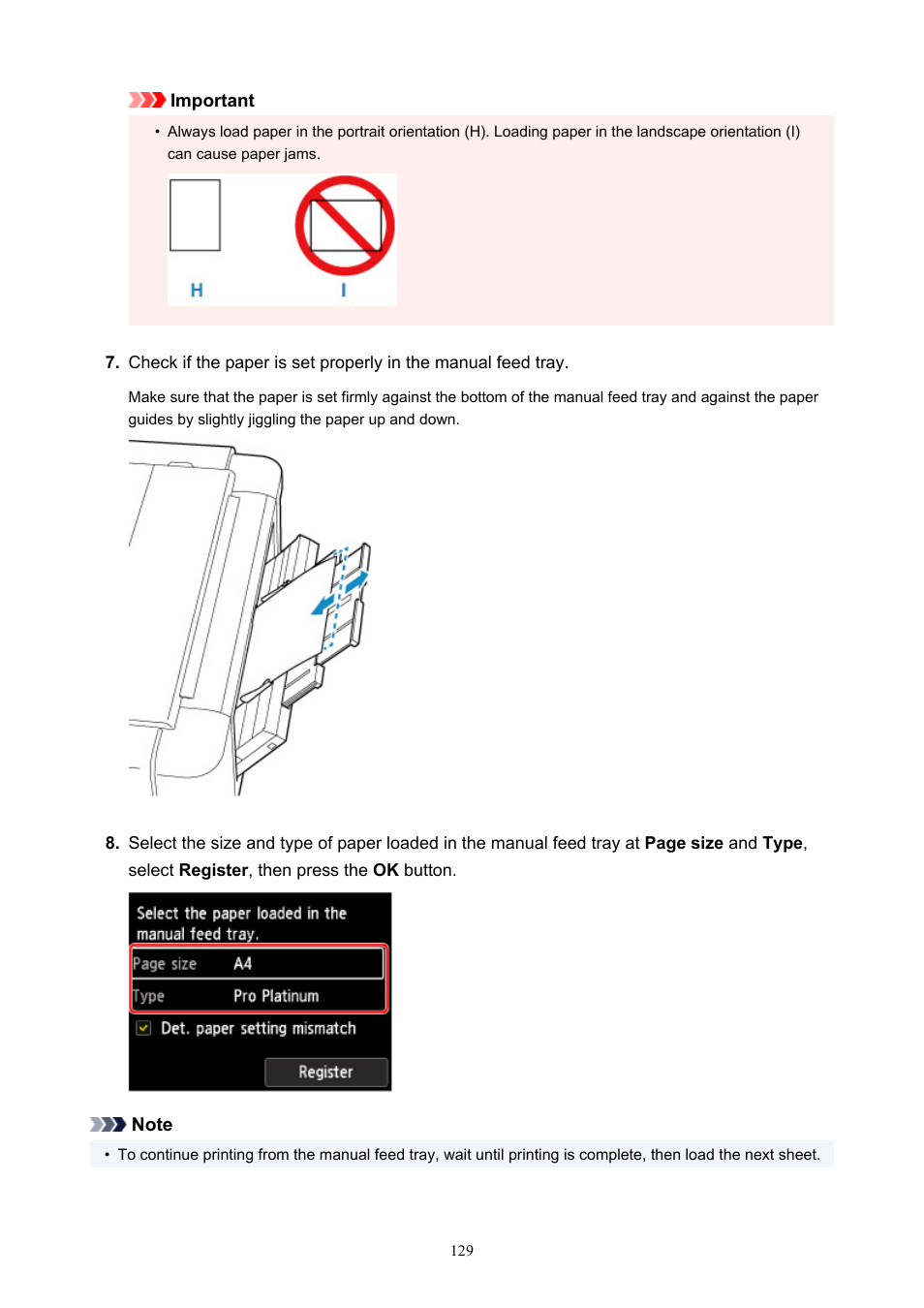 Canon imagePROGRAF PRO-300 13" Photographic Inkjet Printer User Manual | Page 129 / 650