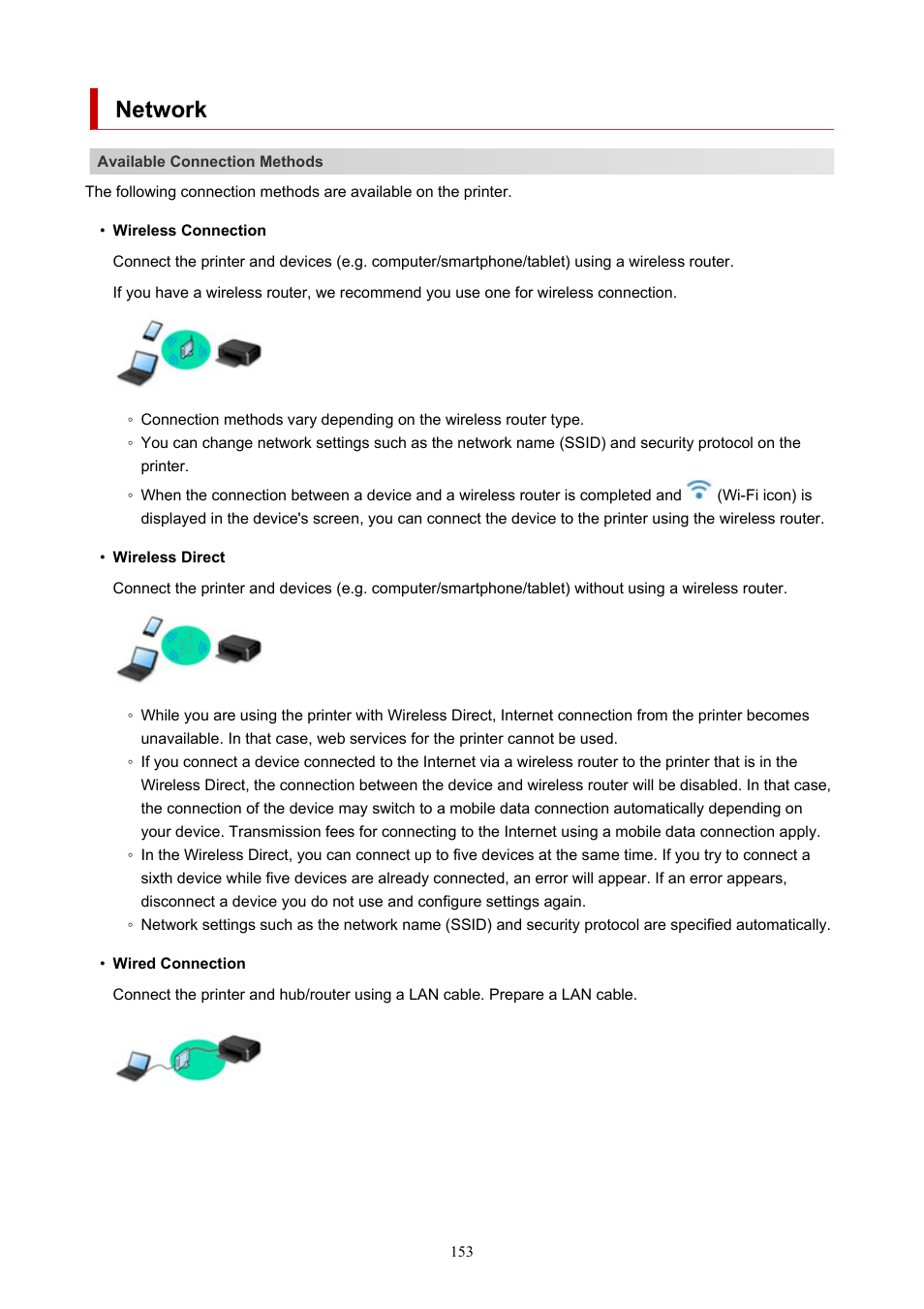 Network | Canon imagePROGRAF PRO-300 13" Photographic Inkjet Printer User Manual | Page 153 / 650