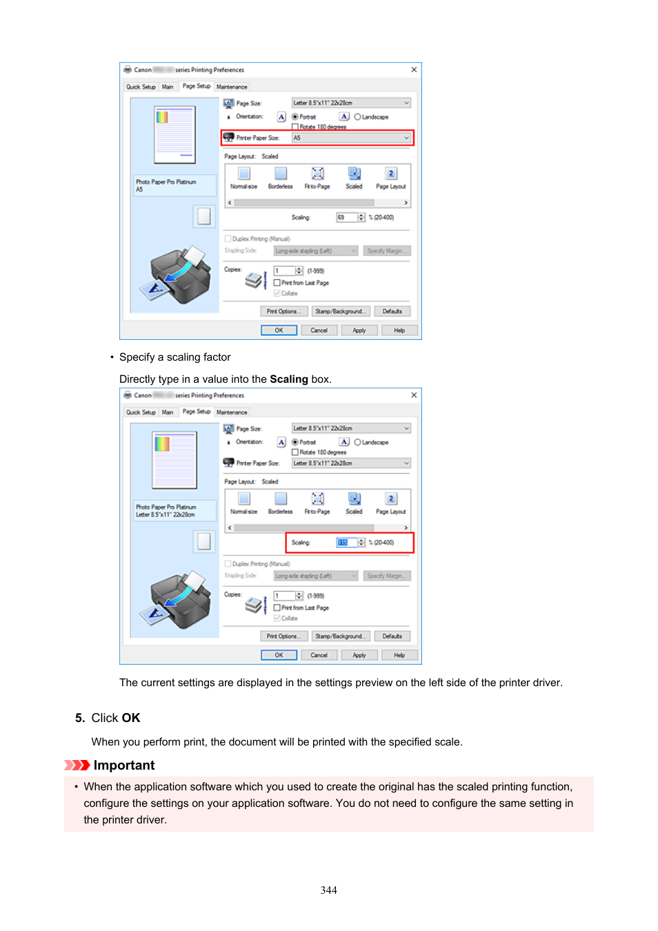 Canon imagePROGRAF PRO-300 13" Photographic Inkjet Printer User Manual | Page 344 / 650