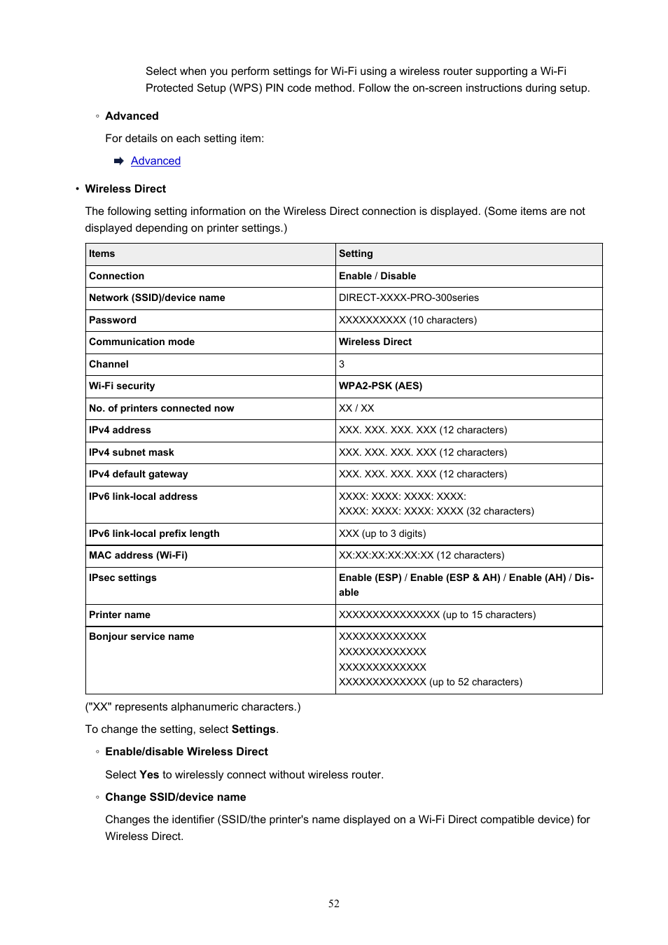 Canon imagePROGRAF PRO-300 13" Photographic Inkjet Printer User Manual | Page 52 / 650