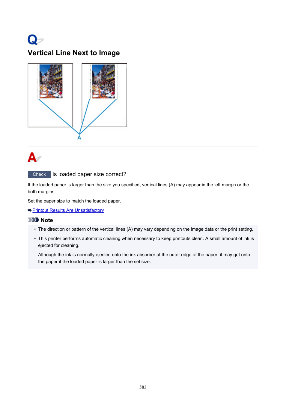 Vertical line next to image | Canon imagePROGRAF PRO-300 13" Photographic Inkjet Printer User Manual | Page 583 / 650