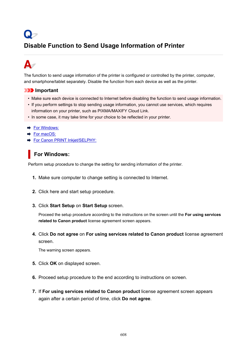 Canon imagePROGRAF PRO-300 13" Photographic Inkjet Printer User Manual | Page 608 / 650