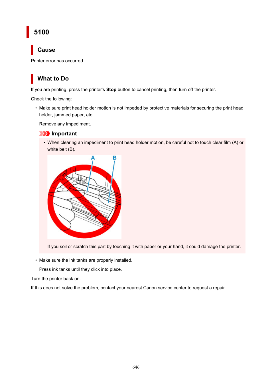 Canon imagePROGRAF PRO-300 13" Photographic Inkjet Printer User Manual | Page 646 / 650