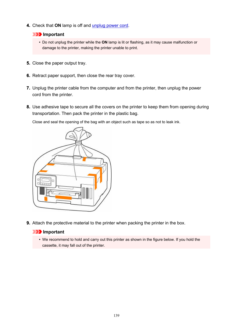 Canon MAXIFY GX5020 Wireless MegaTank Inkjet Color Printer User Manual | Page 139 / 325