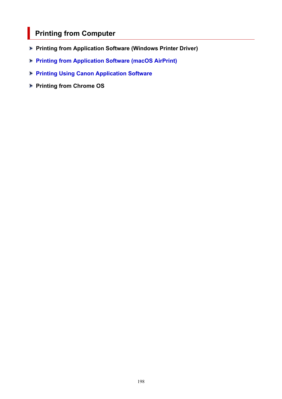 Printing from computer | Canon MAXIFY GX5020 Wireless MegaTank Inkjet Color Printer User Manual | Page 198 / 325