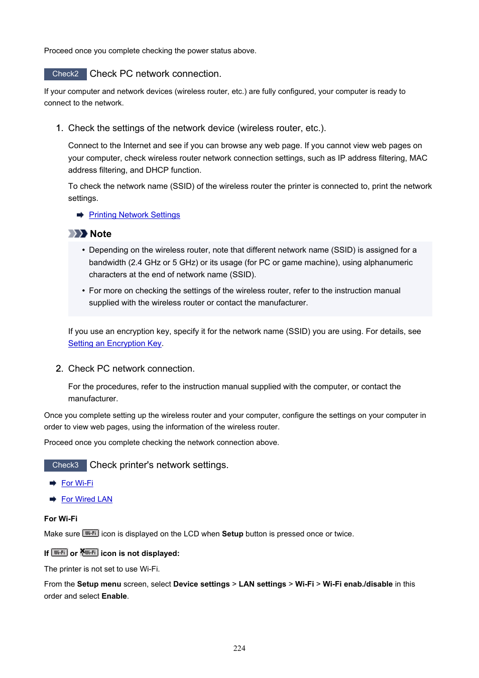 Canon MAXIFY GX5020 Wireless MegaTank Inkjet Color Printer User Manual | Page 224 / 325