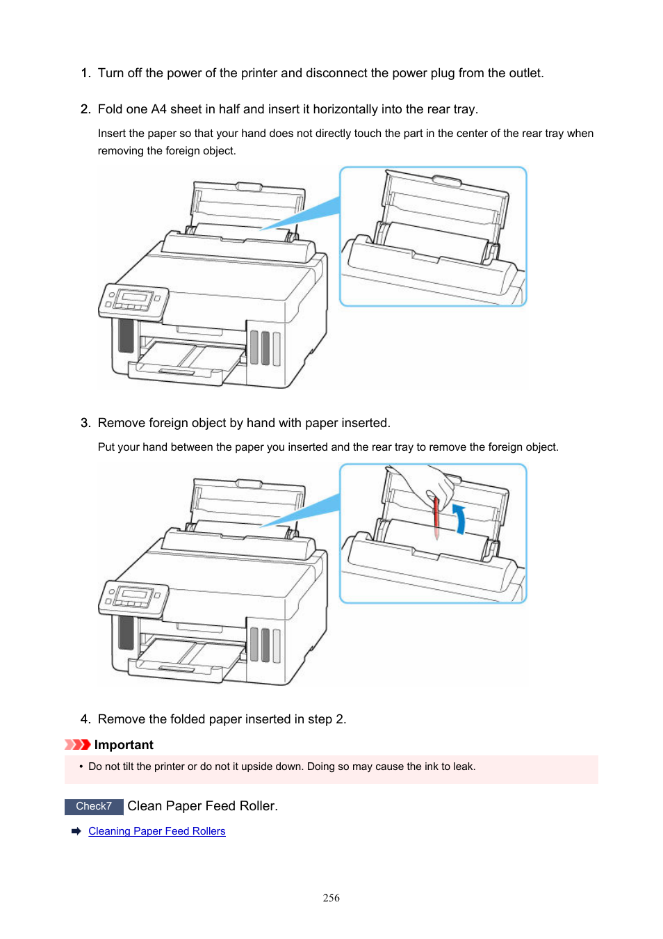 Canon MAXIFY GX5020 Wireless MegaTank Inkjet Color Printer User Manual | Page 256 / 325