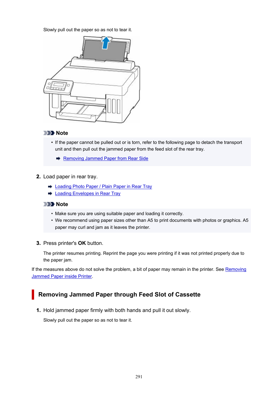 Canon MAXIFY GX5020 Wireless MegaTank Inkjet Color Printer User Manual | Page 291 / 325