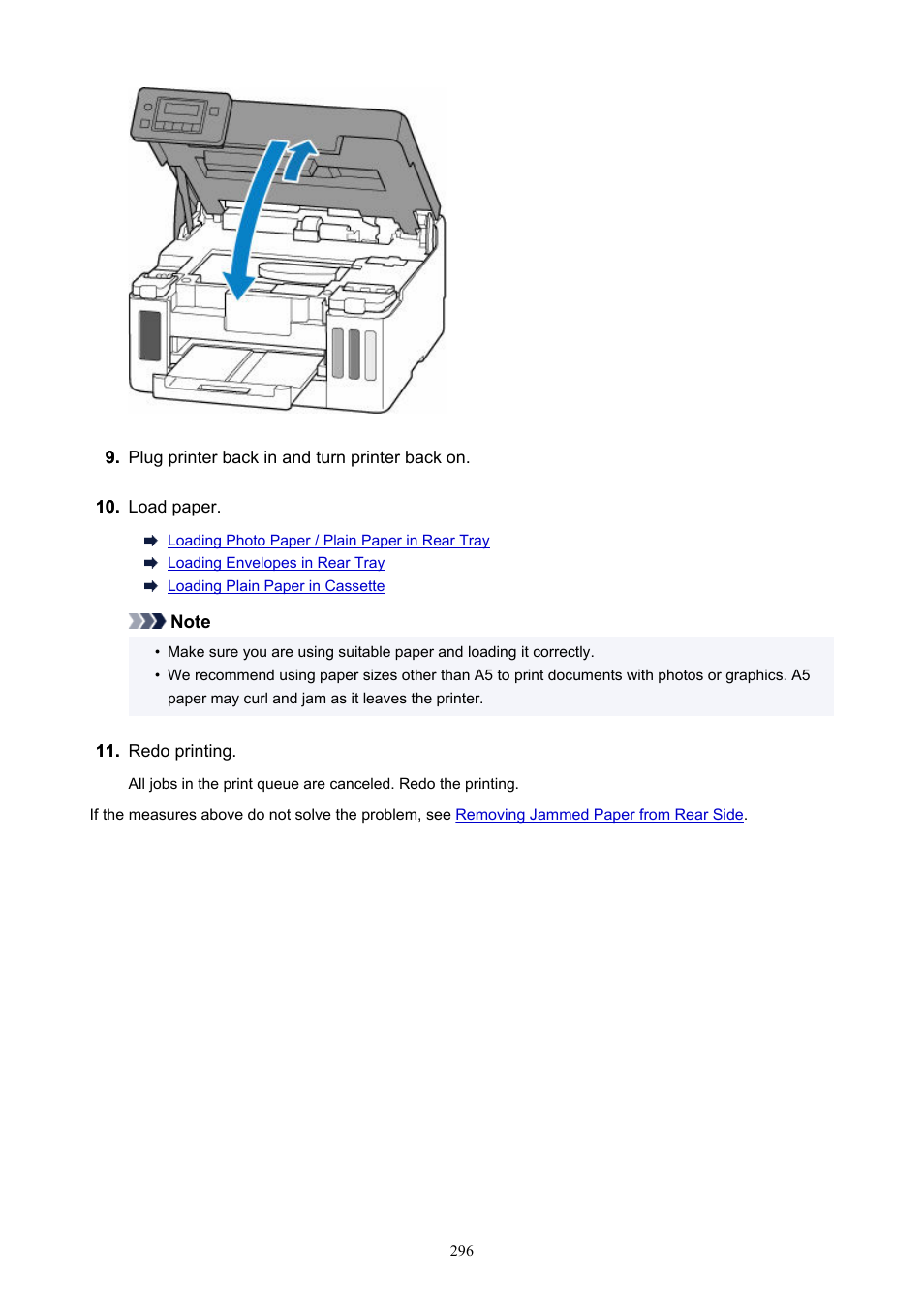 Canon MAXIFY GX5020 Wireless MegaTank Inkjet Color Printer User Manual | Page 296 / 325