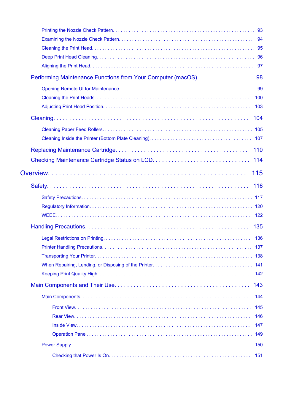 Overview | Canon MAXIFY GX5020 Wireless MegaTank Inkjet Color Printer User Manual | Page 3 / 325