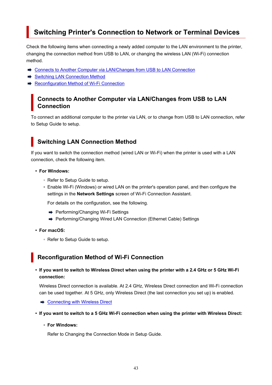 Canon MAXIFY GX5020 Wireless MegaTank Inkjet Color Printer User Manual | Page 43 / 325