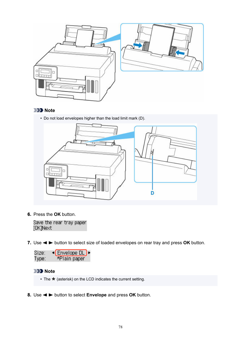 Canon MAXIFY GX5020 Wireless MegaTank Inkjet Color Printer User Manual | Page 78 / 325