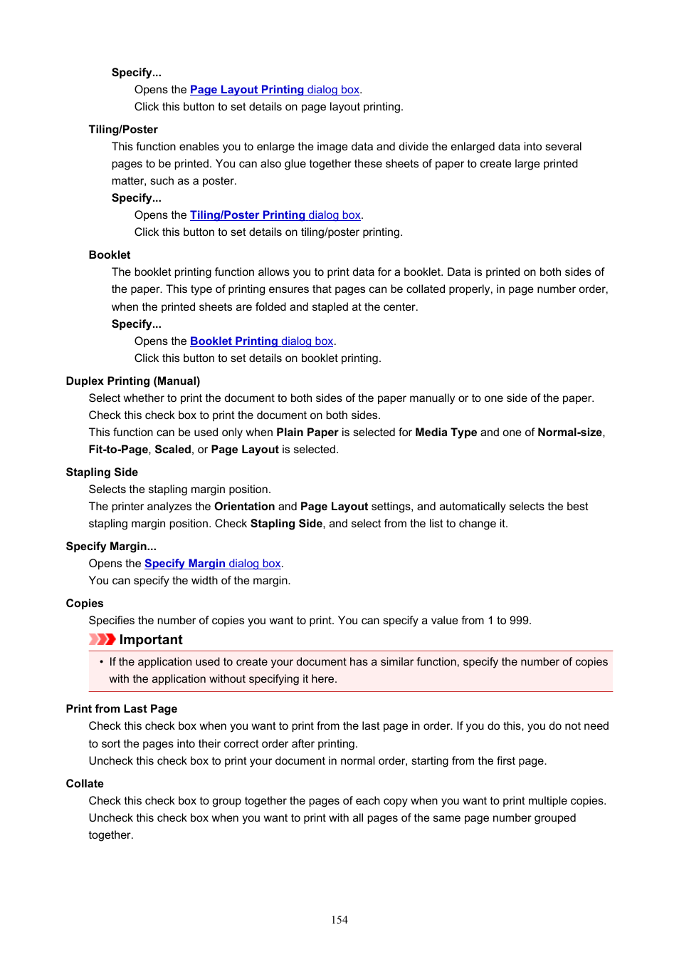 Canon PIXMA TS202 Inkjet Printer User Manual | Page 154 / 245