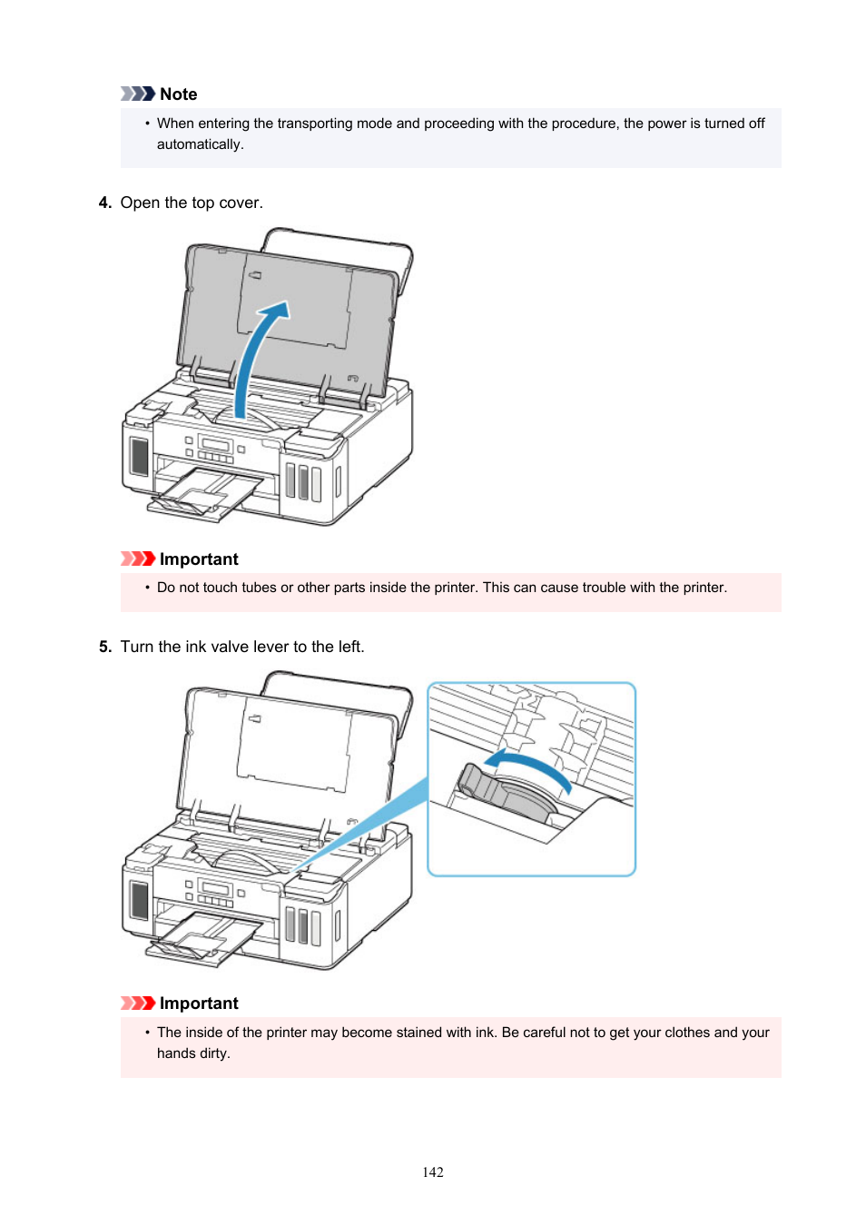 Canon PIXMA G5020 Wireless MegaTank Printer User Manual | Page 142 / 422