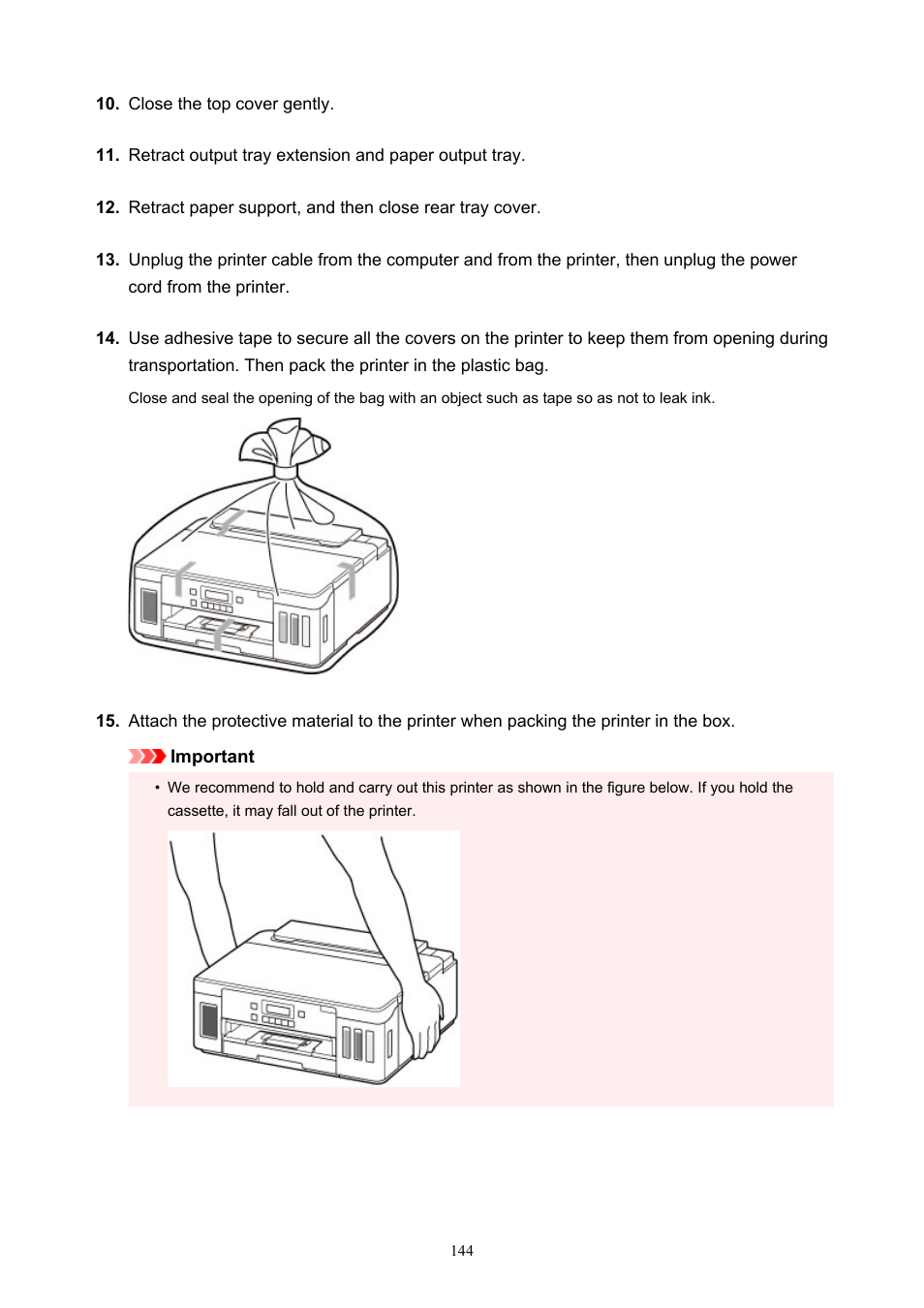 Canon PIXMA G5020 Wireless MegaTank Printer User Manual | Page 144 / 422