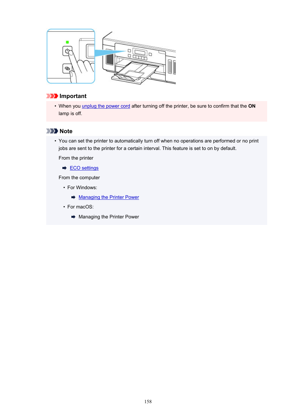 Canon PIXMA G5020 Wireless MegaTank Printer User Manual | Page 158 / 422