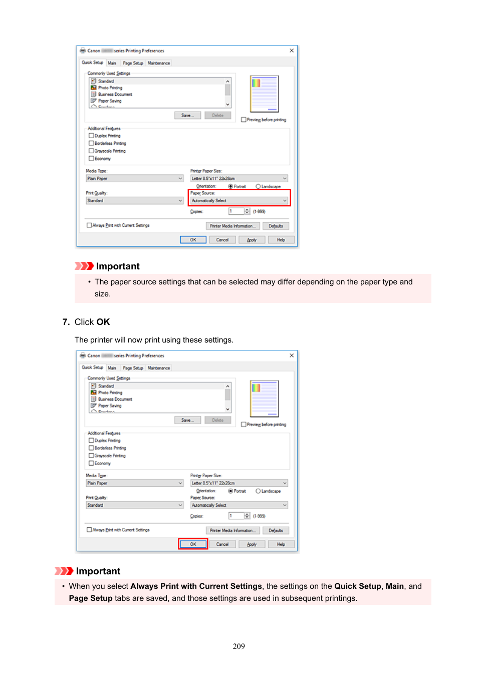 Canon PIXMA G5020 Wireless MegaTank Printer User Manual | Page 209 / 422