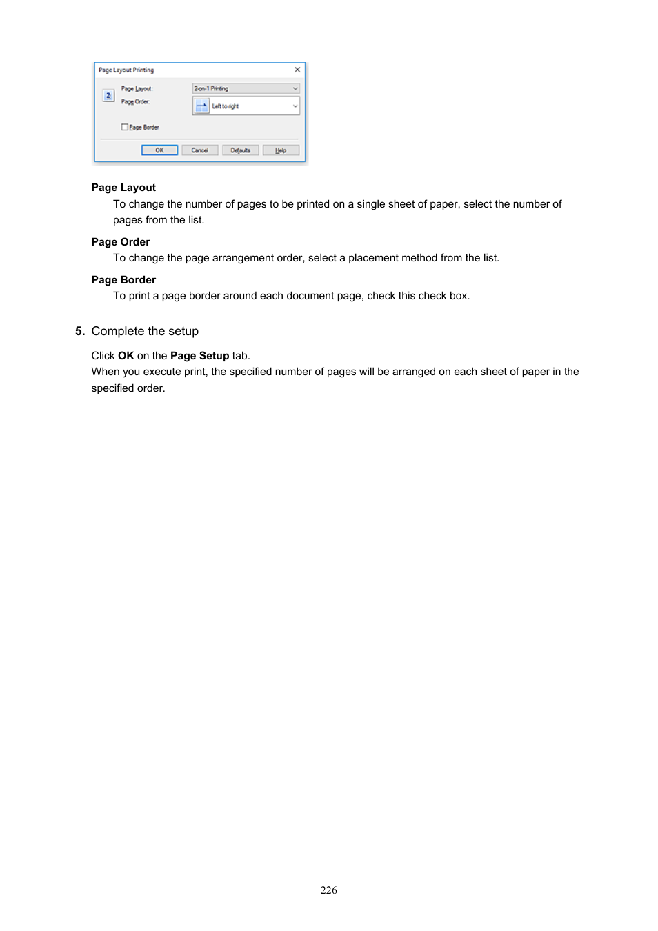 Canon PIXMA G5020 Wireless MegaTank Printer User Manual | Page 226 / 422