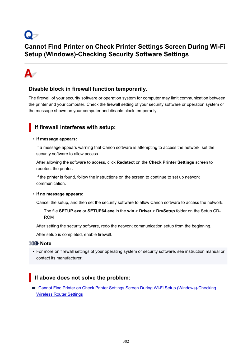 Security software settings | Canon PIXMA G5020 Wireless MegaTank Printer User Manual | Page 302 / 422