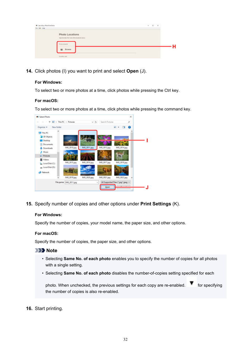 Canon PIXMA G5020 Wireless MegaTank Printer User Manual | Page 32 / 422