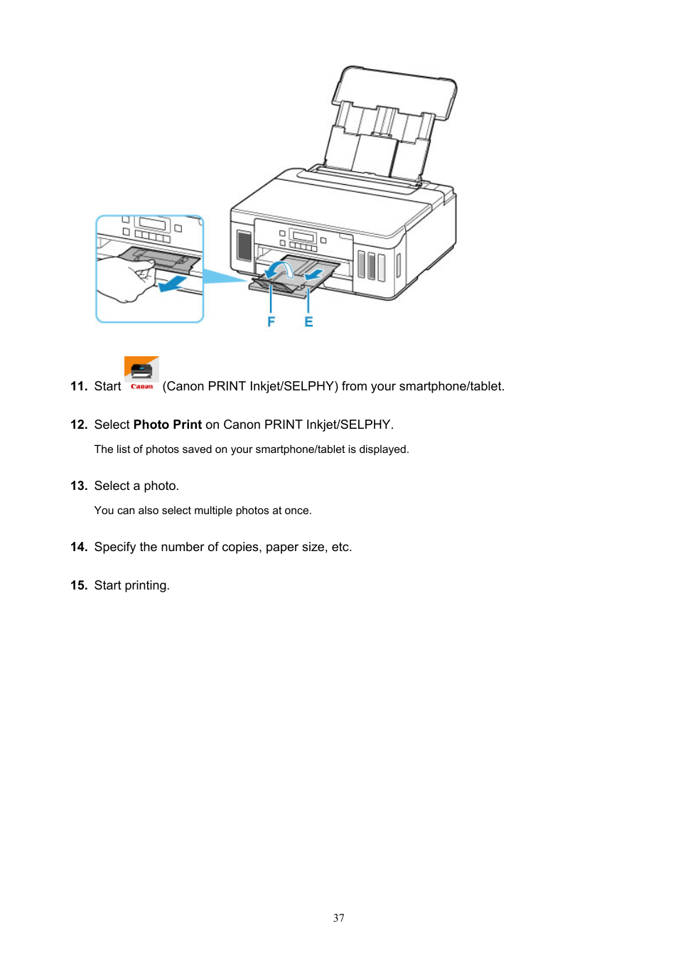 Canon PIXMA G5020 Wireless MegaTank Printer User Manual | Page 37 / 422