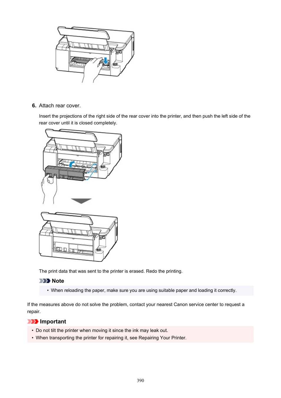 Canon PIXMA G5020 Wireless MegaTank Printer User Manual | Page 390 / 422