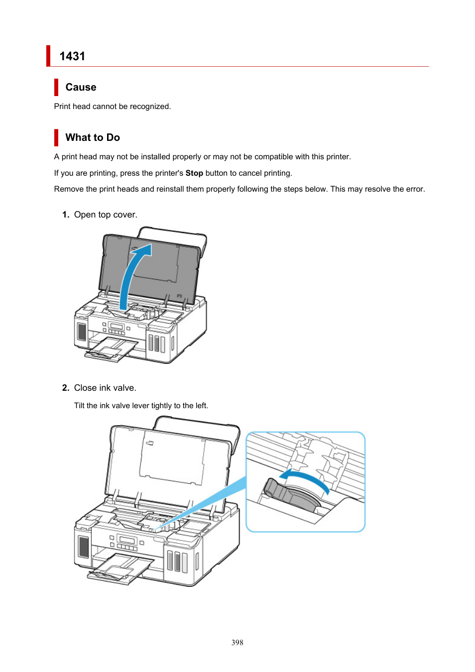 Canon PIXMA G5020 Wireless MegaTank Printer User Manual | Page 398 / 422