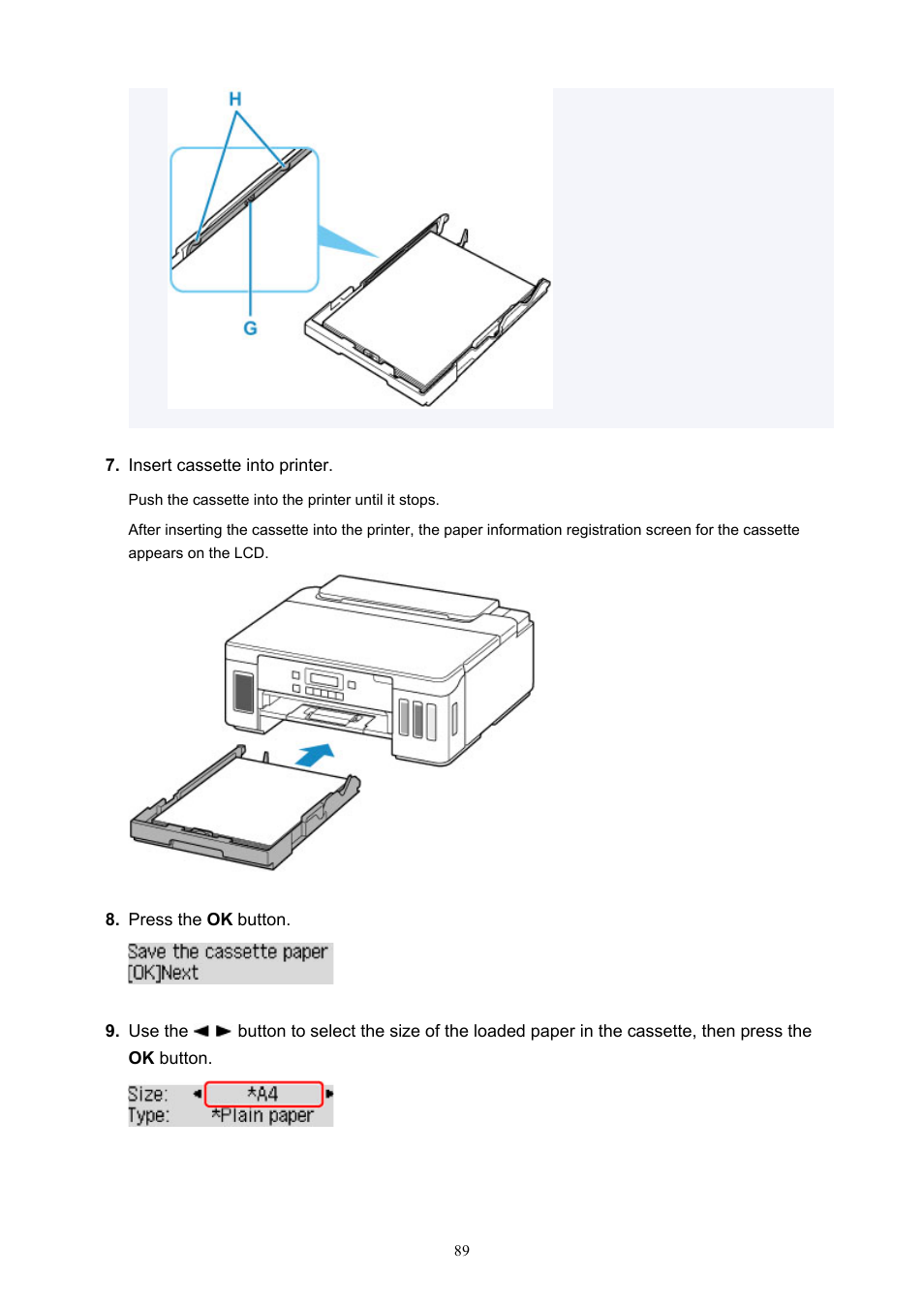 Canon PIXMA G5020 Wireless MegaTank Printer User Manual | Page 89 / 422