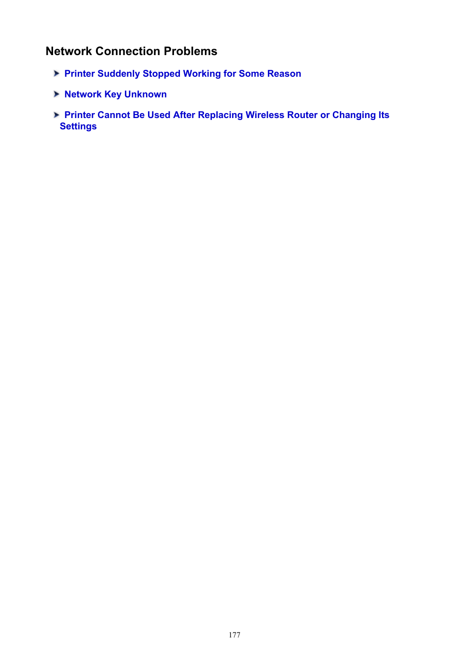Network connection problems | Canon PIXMA TS302 Wireless Inkjet Printer User Manual | Page 177 / 286