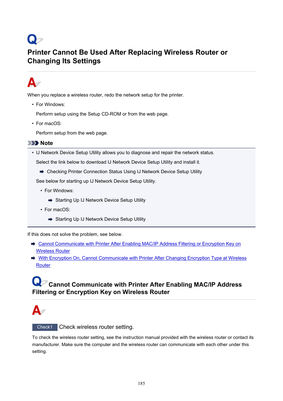 Settings | Canon PIXMA TS302 Wireless Inkjet Printer User Manual | Page 185 / 286