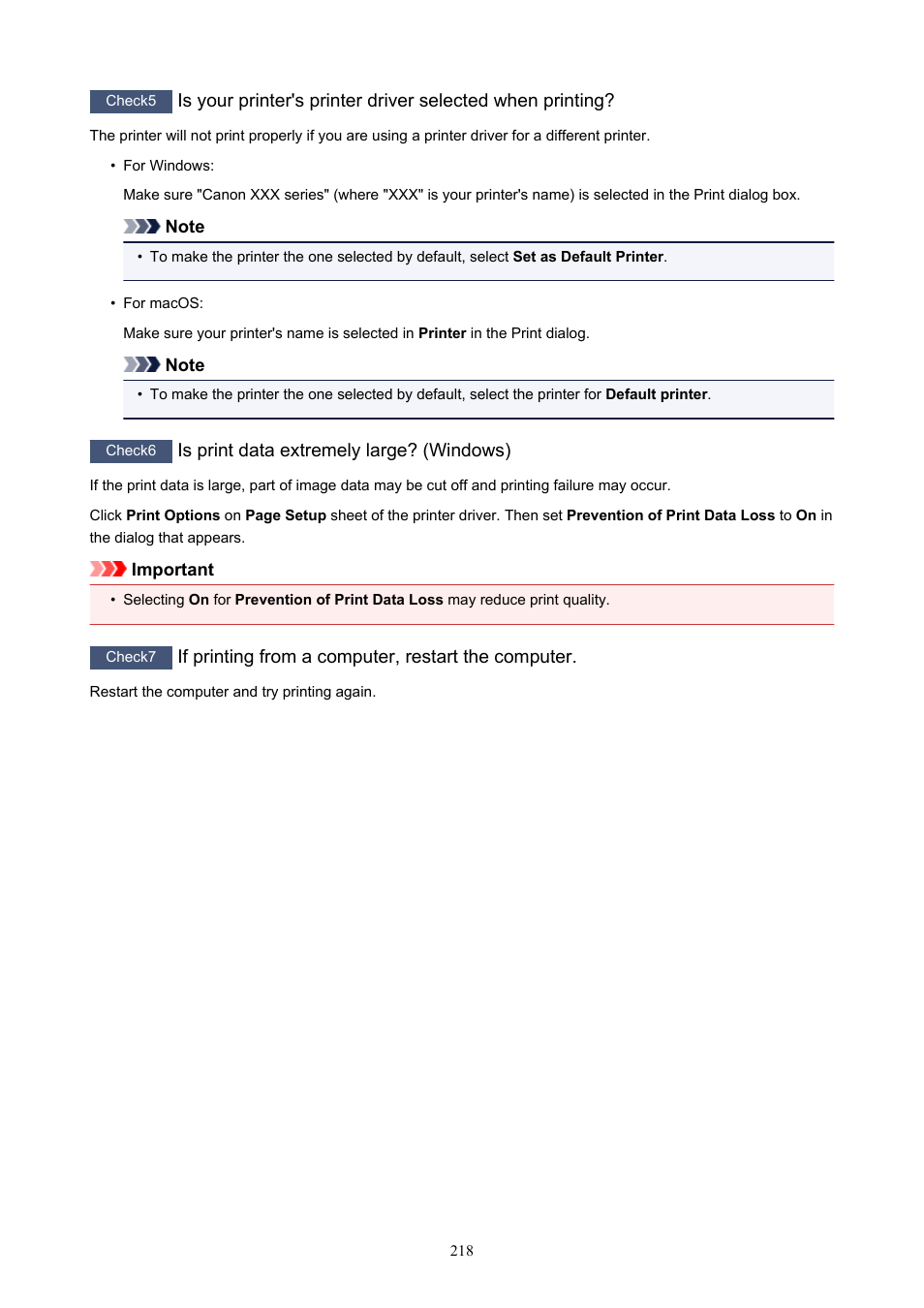 Canon PIXMA TS302 Wireless Inkjet Printer User Manual | Page 218 / 286