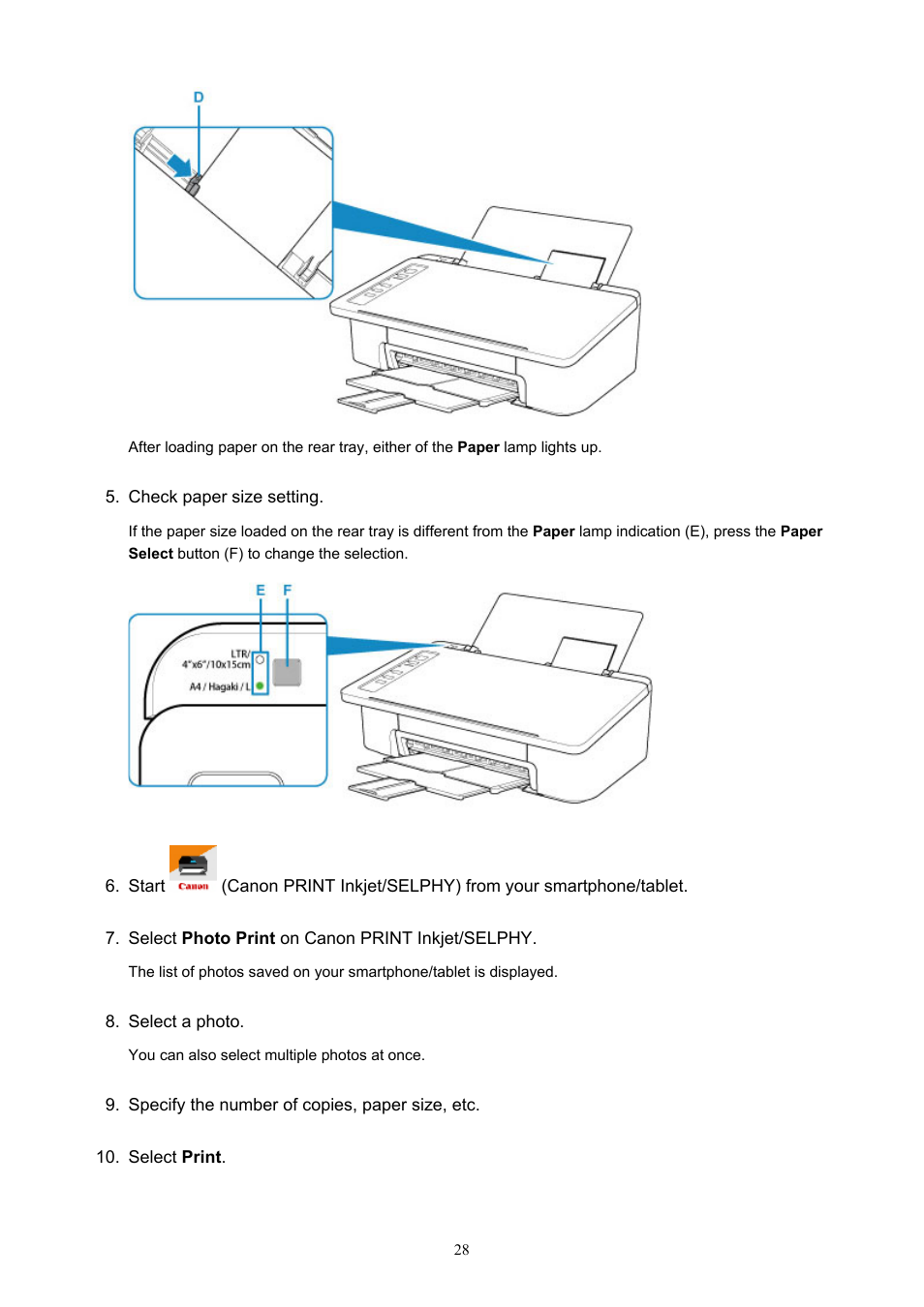 Canon PIXMA TS302 Wireless Inkjet Printer User Manual | Page 28 / 286