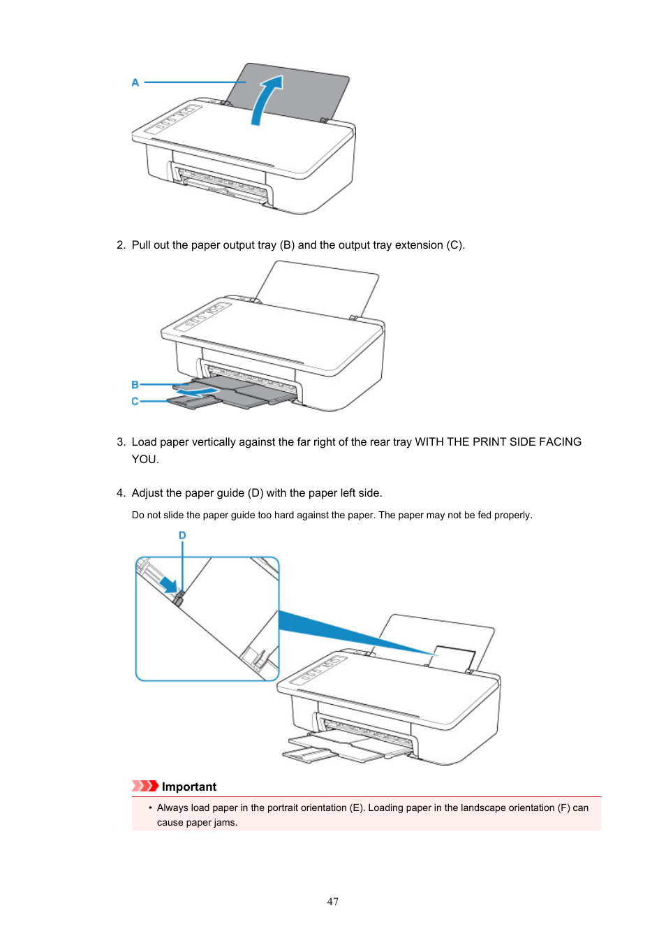 Canon PIXMA TS302 Wireless Inkjet Printer User Manual | Page 47 / 286