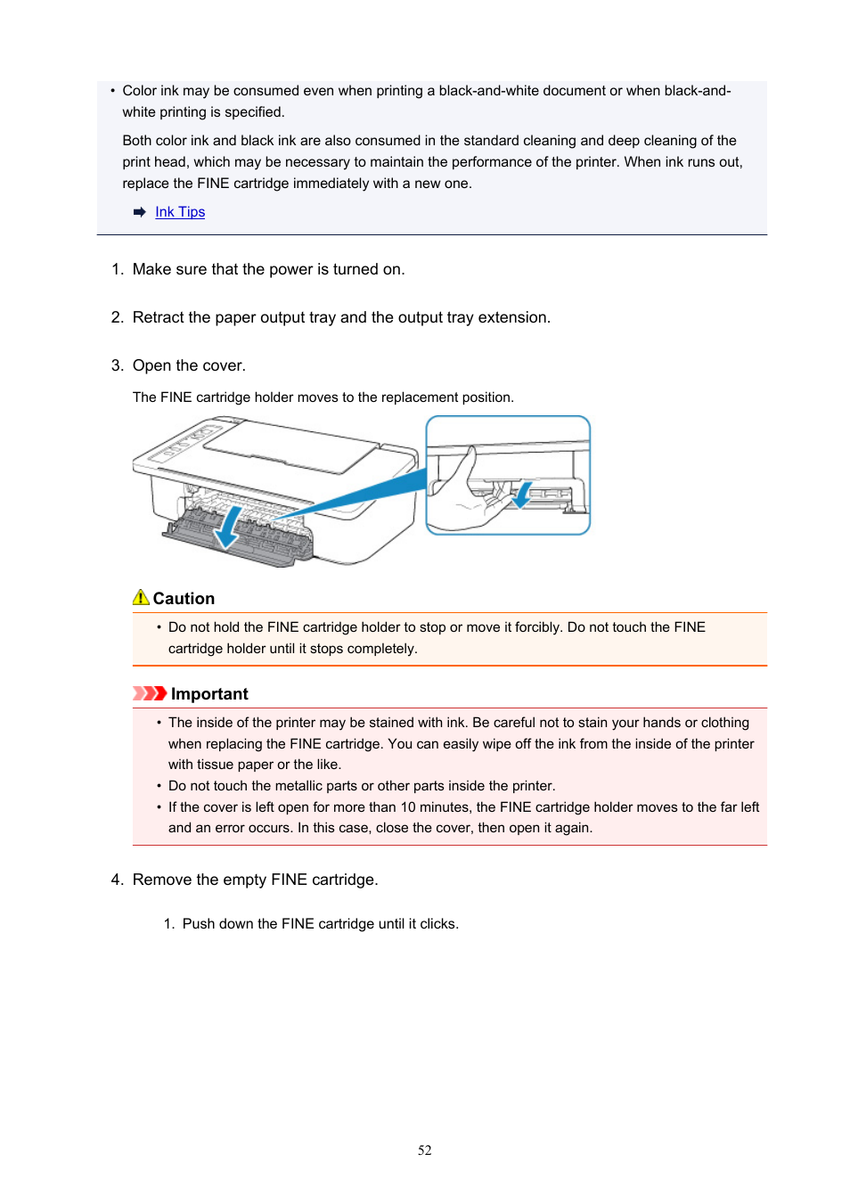 Canon PIXMA TS302 Wireless Inkjet Printer User Manual | Page 52 / 286