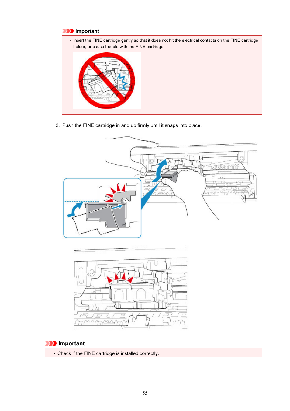 Canon PIXMA TS302 Wireless Inkjet Printer User Manual | Page 55 / 286