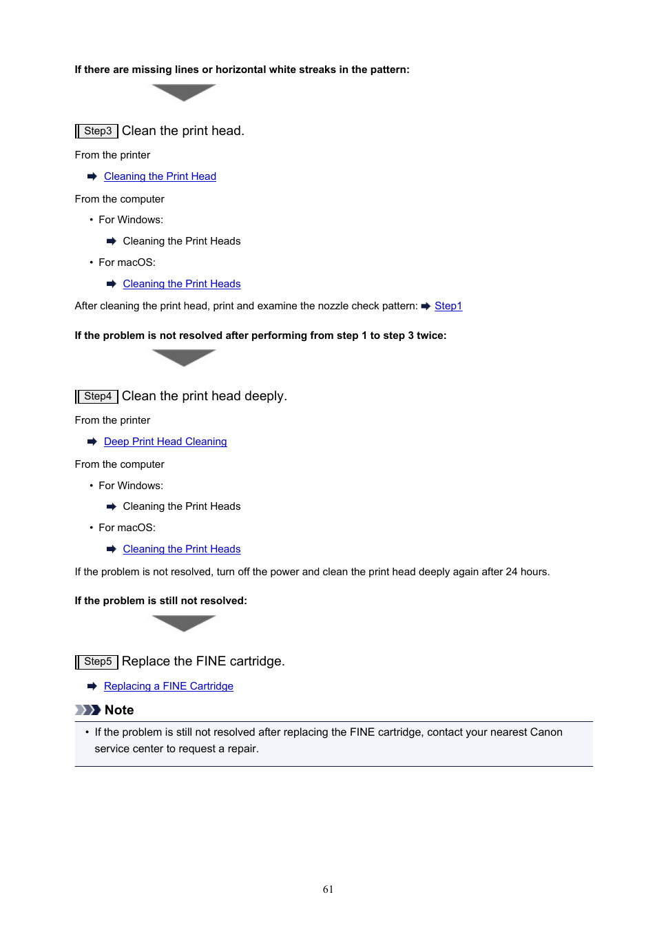 Canon PIXMA TS302 Wireless Inkjet Printer User Manual | Page 61 / 286