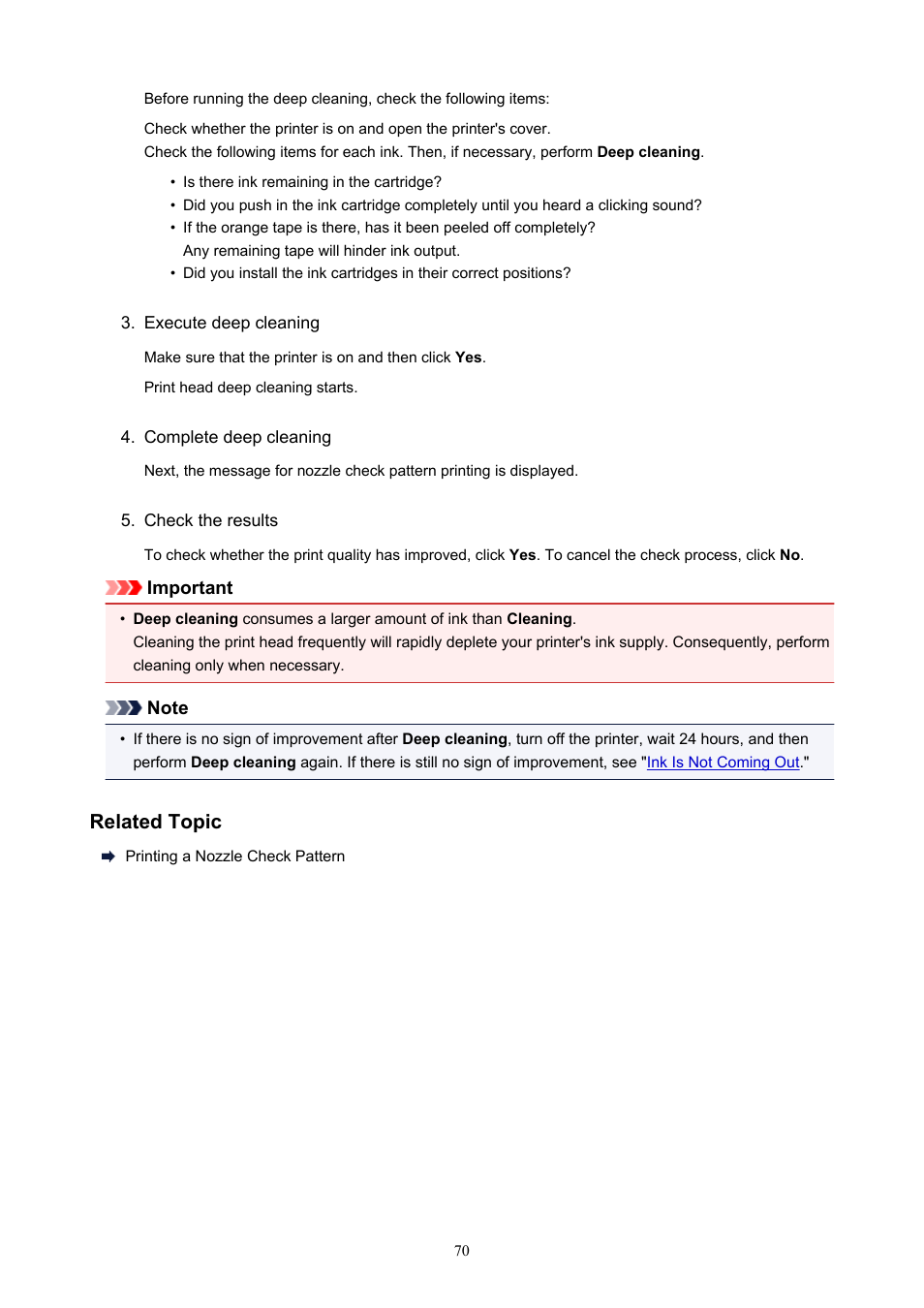 Related topic | Canon PIXMA TS302 Wireless Inkjet Printer User Manual | Page 70 / 286