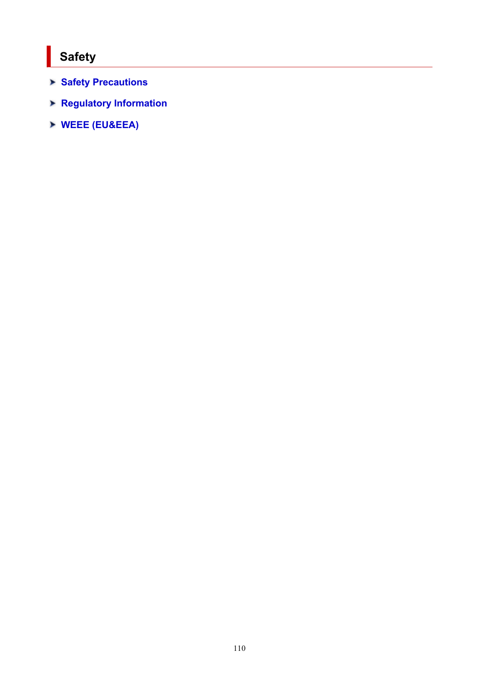 Safety | Canon PIXMA G620 Printer User Manual | Page 110 / 337