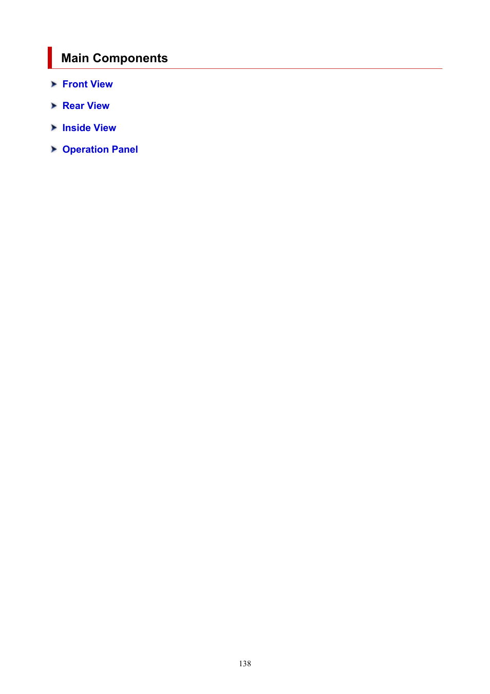 Main components | Canon PIXMA G620 Printer User Manual | Page 138 / 337