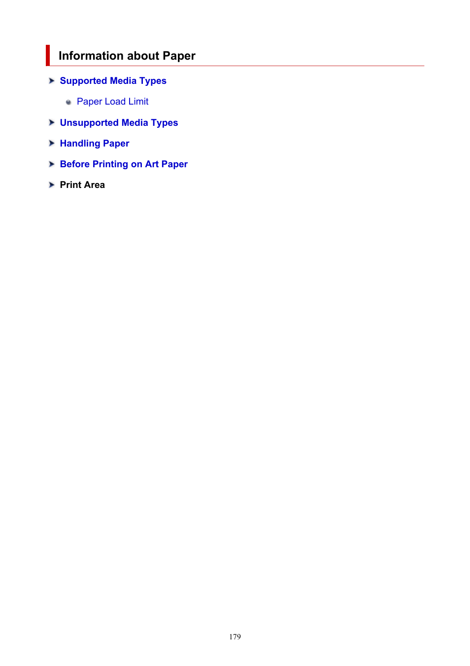 Information about paper | Canon PIXMA G620 Printer User Manual | Page 179 / 337