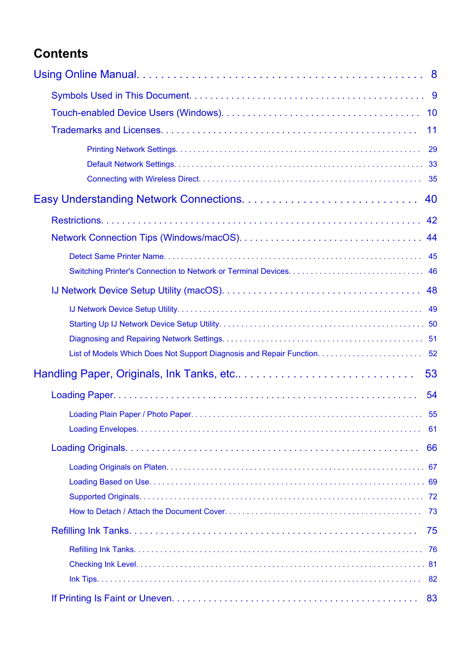 Canon PIXMA G620 Printer User Manual | Page 2 / 337