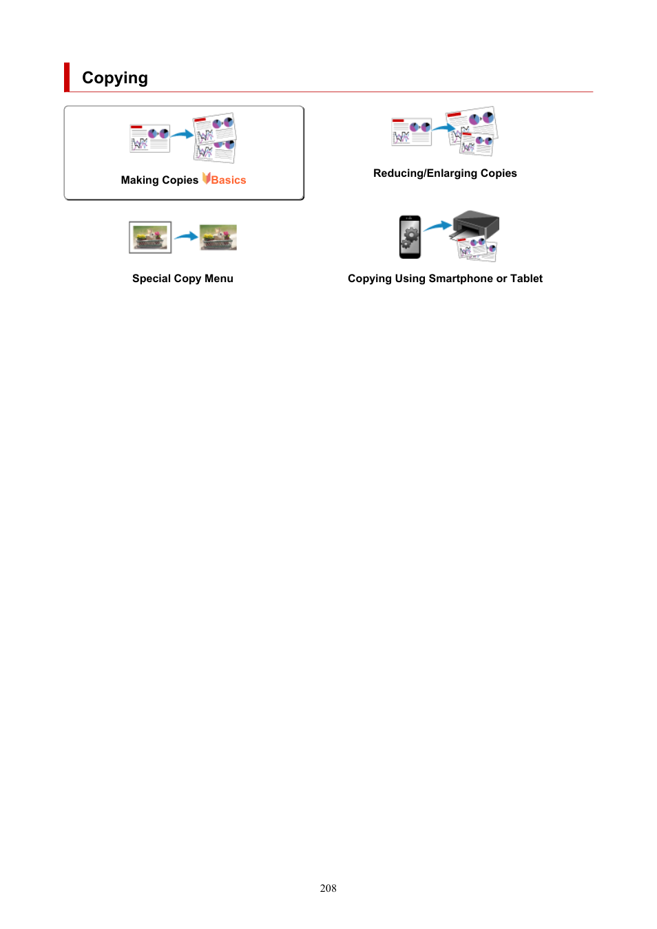 Copying | Canon PIXMA G620 Printer User Manual | Page 208 / 337