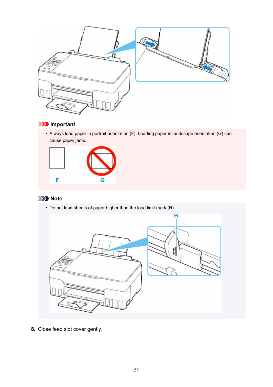 Canon PIXMA G620 Printer User Manual | Page 58 / 337